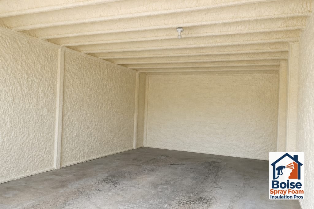 Garage And Basement Spray Foam Insulation photo