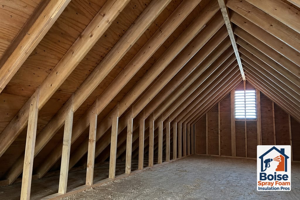 Open-Cell Spray Foam Insulation photo