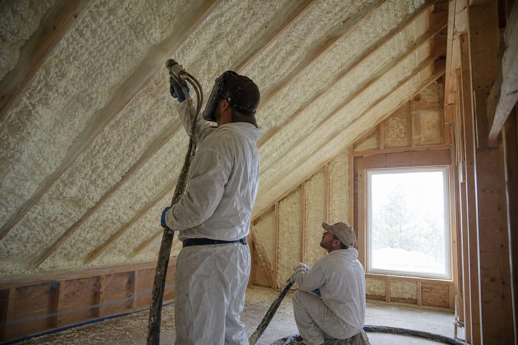 Attic Spray Foam Insulation photo